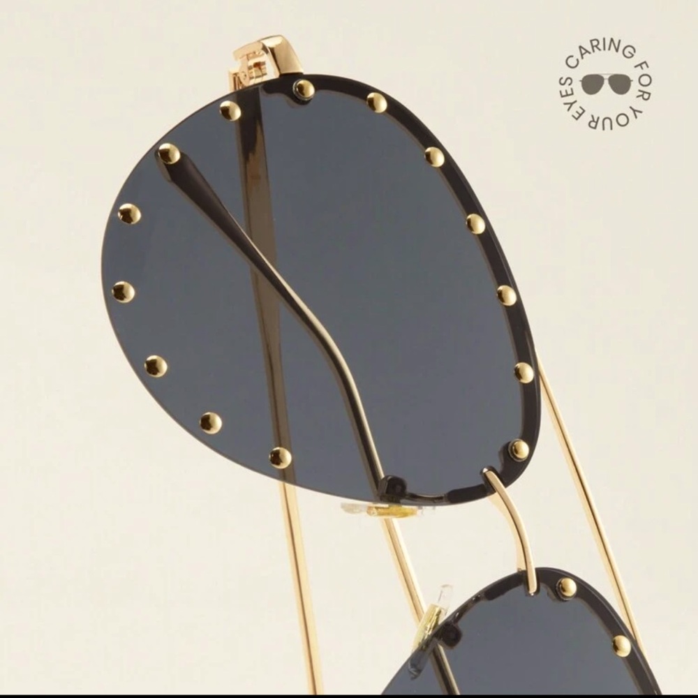 Rectangular Frameless Ultralight Sunglasses - image 4